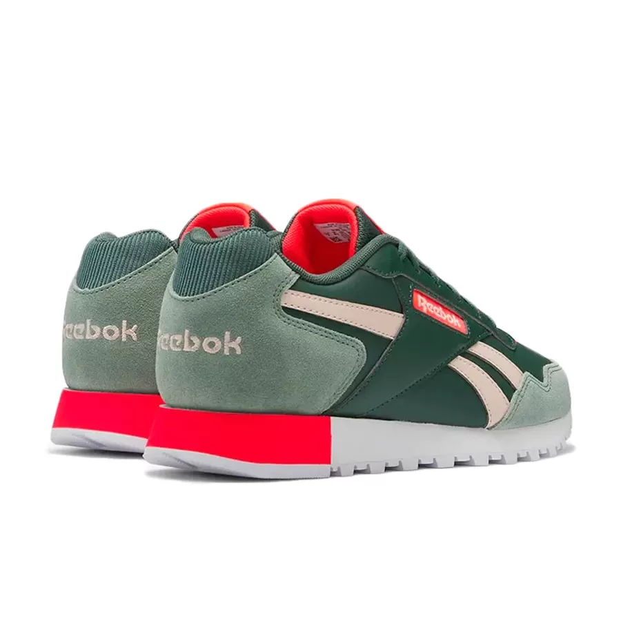 Imagen 2 de 4 de Zapatillas Reebok Glide-VERDE/ROJO/BEIGE