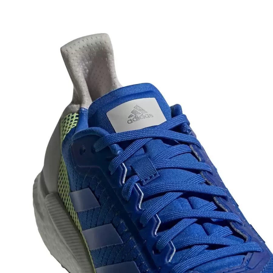 Imagen 4 de 5 de Zapatillas adidas Solar Glide 19-AZUL/LIMA/BLANCO