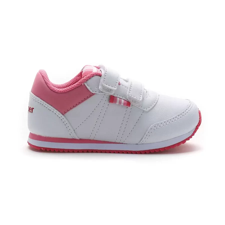 Zapatillas Topper Theo Cs Velcro Bebe BLANCO ROSA Vaypol