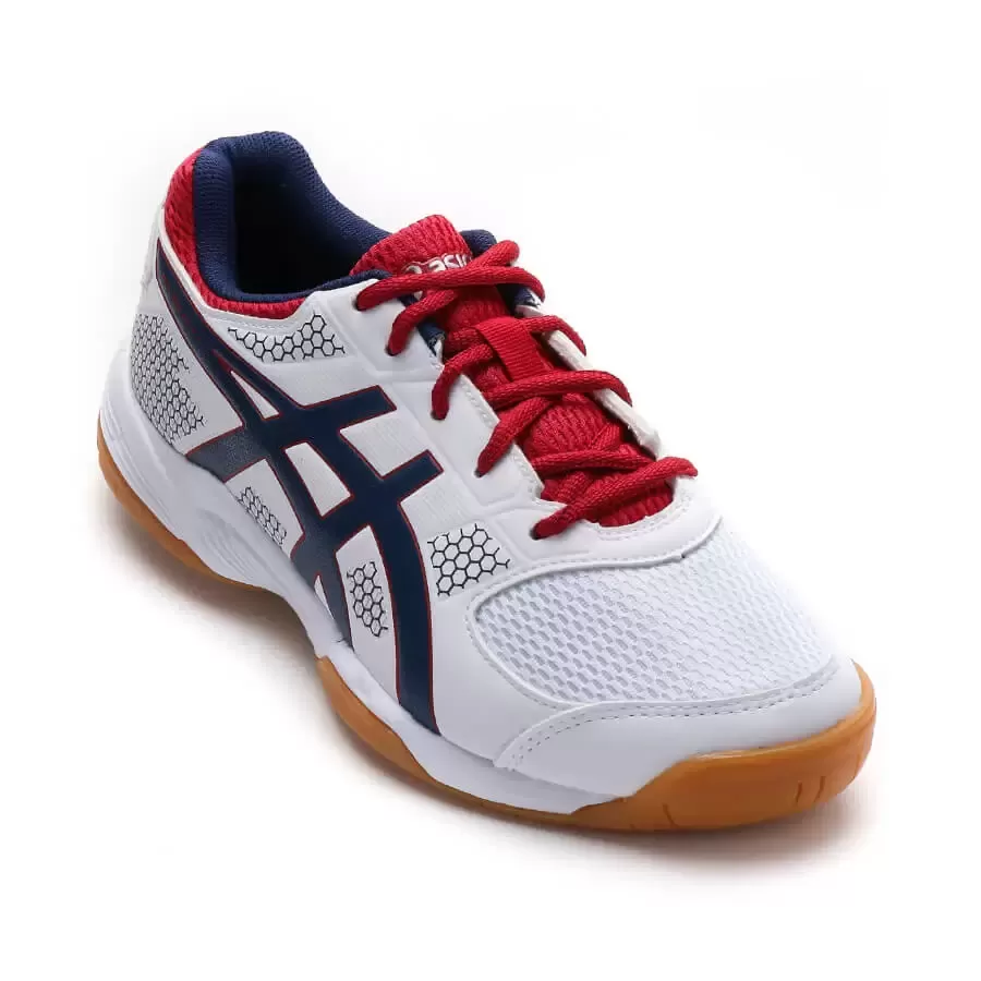 Zapatillas Asics Gel Rocket 8 A BLANCO MARINO ROJO Vaypol