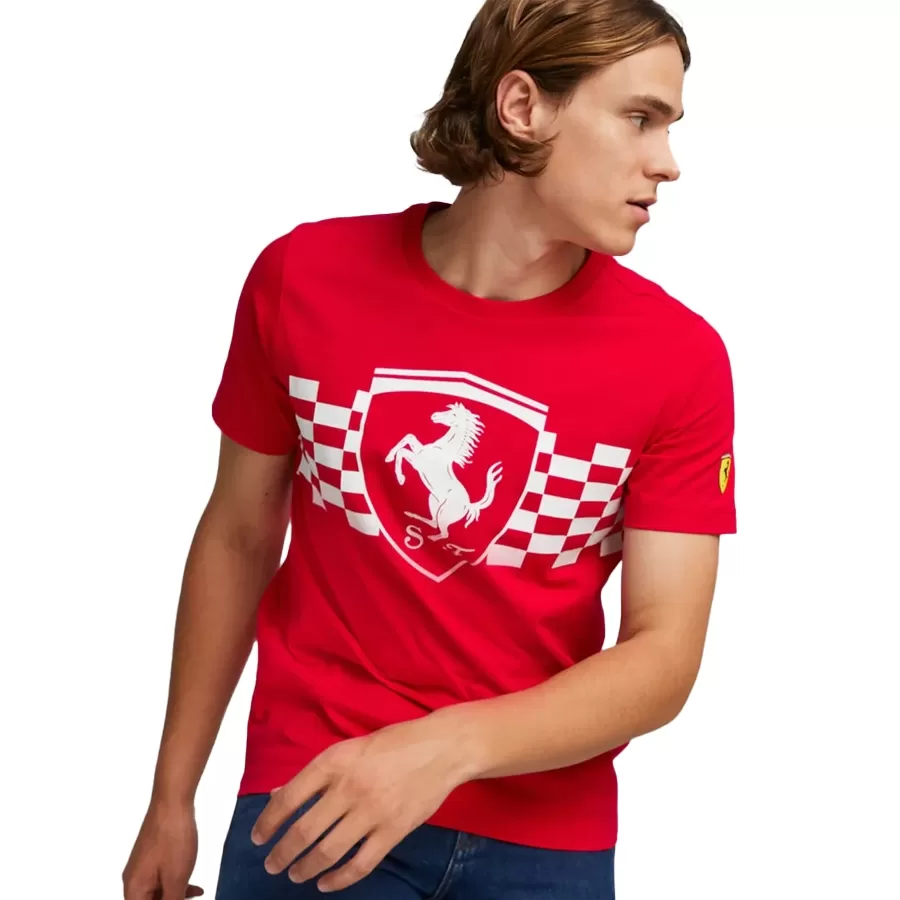 Imagen 0 de 4 de Remera Puma Scuderia Ferrari Race-ROJO/BLANCO