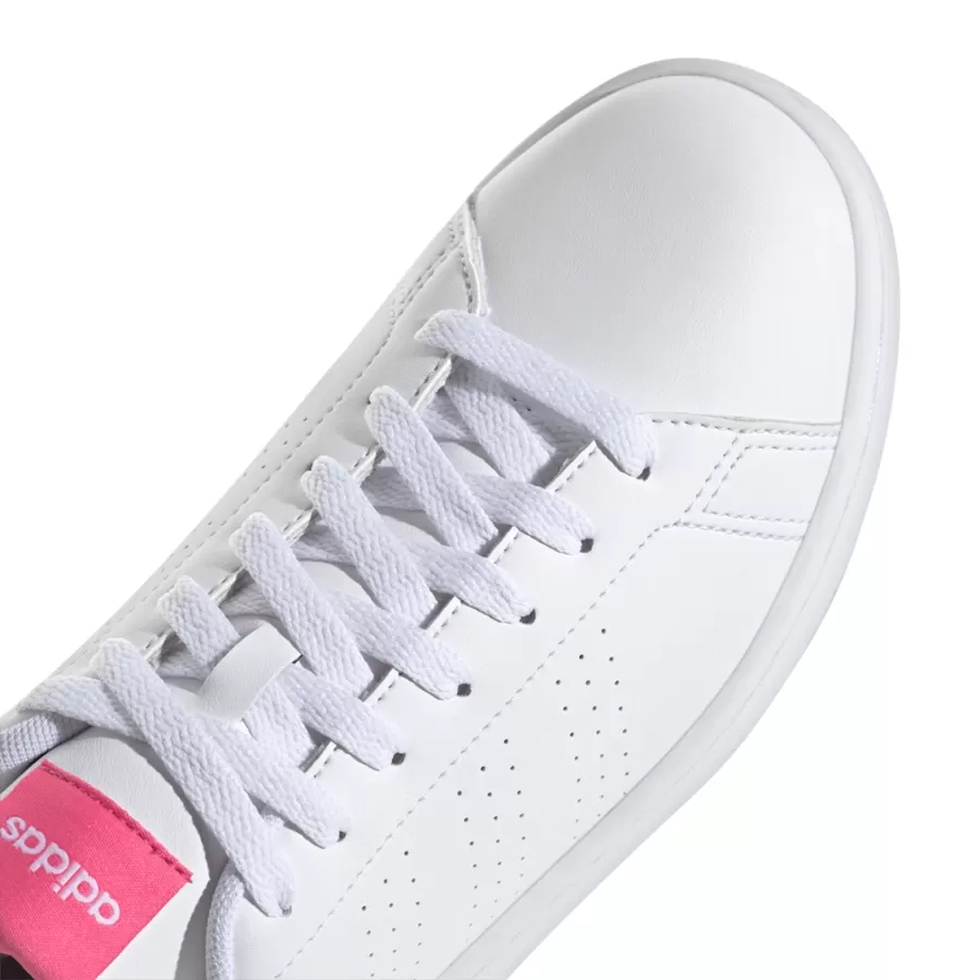 Imagen 6 de 8 de Zapatillas adidas Advantage-BLANCO/FUCSIA