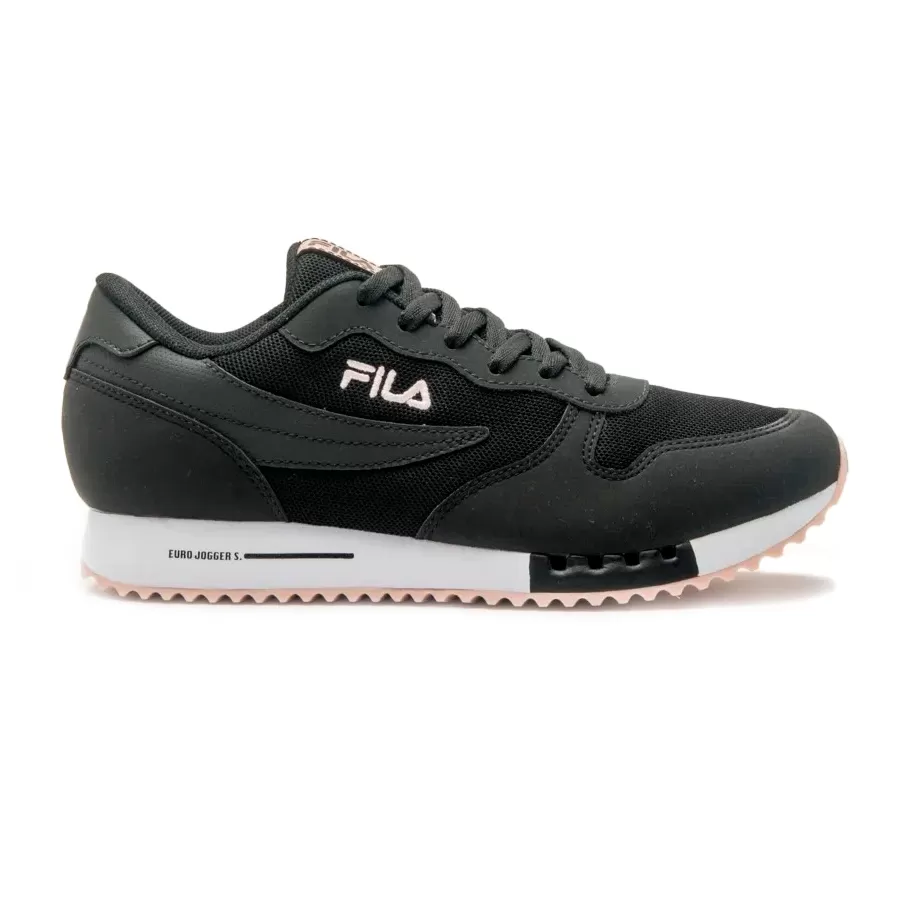 Imagen 1 de 5 de Zapatillas Fila Euro Jogger Sport W-NEGRO/ROSA