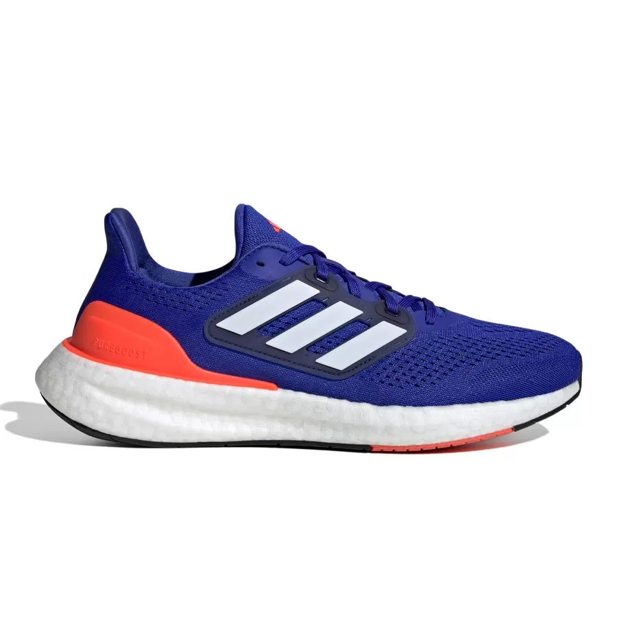 Imagen 0 de 7 de Zapatillas adidas Pureboost 23-AZUL FRANCIA/NARANJA