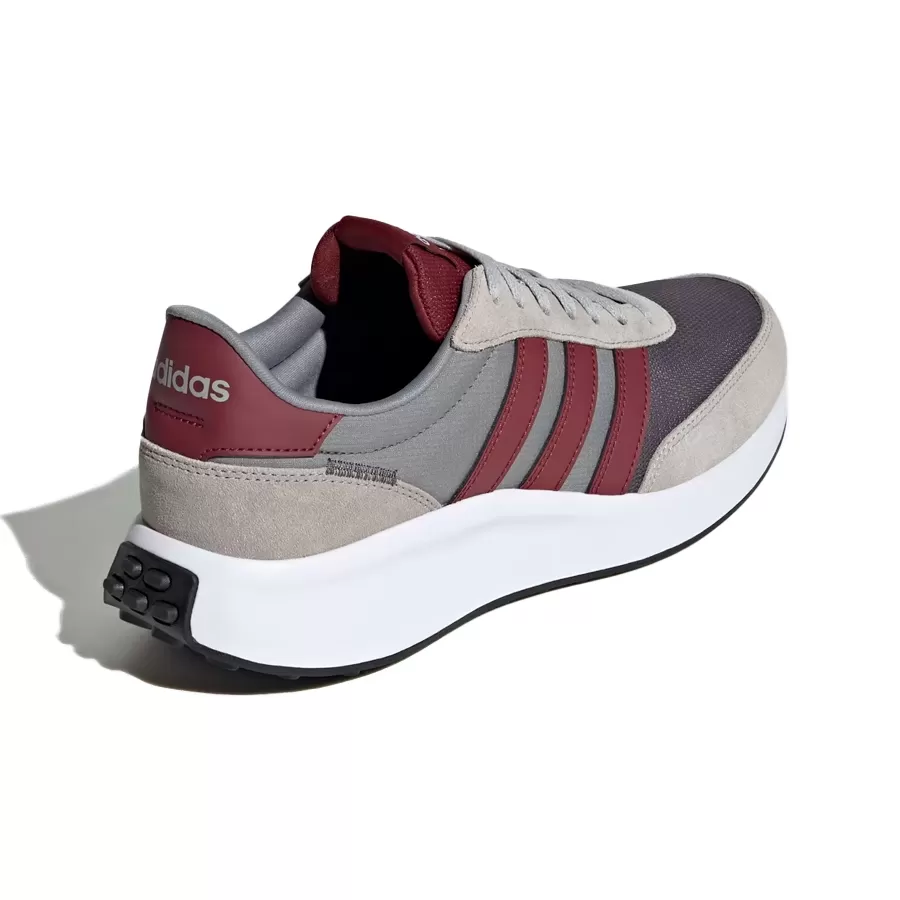 Imagen 3 de 7 de Zapatillas adidas Run 70S-GRIS/BORDO