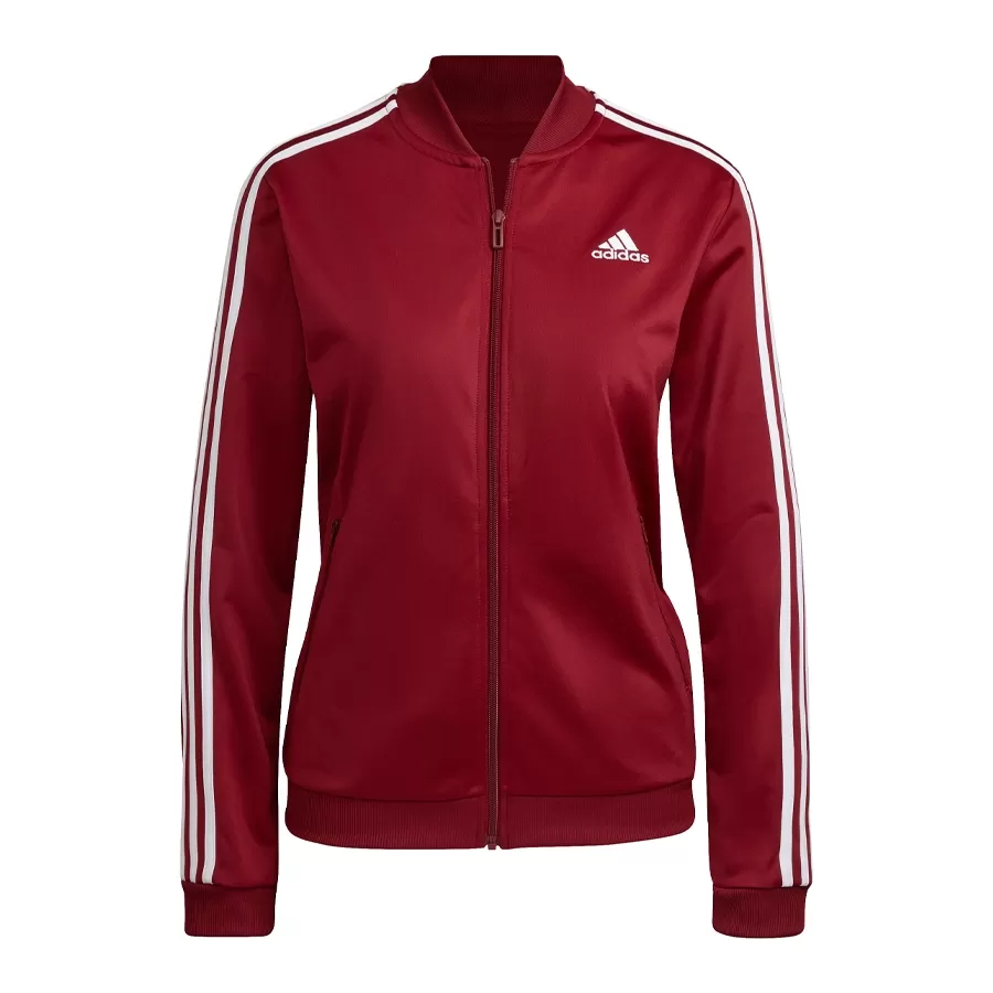 Conjunto adidas Essentials 3 Stripes BORDO MARINO Vaypol