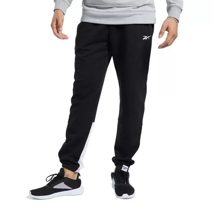 Imagen 0 de 5 de Pantalón Reebok Te Ll Ft Jogger-NEGRO/BLANCO