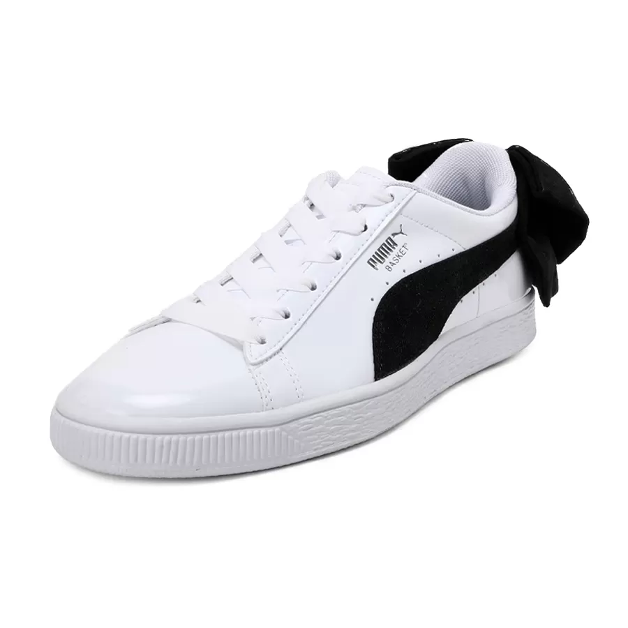 Zapatillas Puma Basket Bow BLANCO NEGRO Vaypol