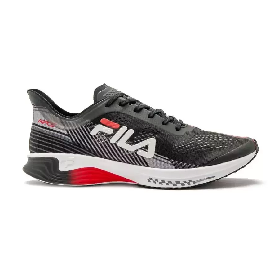 Imagen 0 de 5 de Zapatillas Fila Kr5-NEGRO/GRAFITO/ROJO