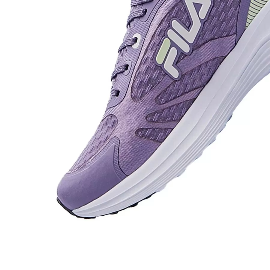 Imagen 3 de 5 de Zapatillas Fila Racer Gripper-VIOLETA/VERDE AGUA