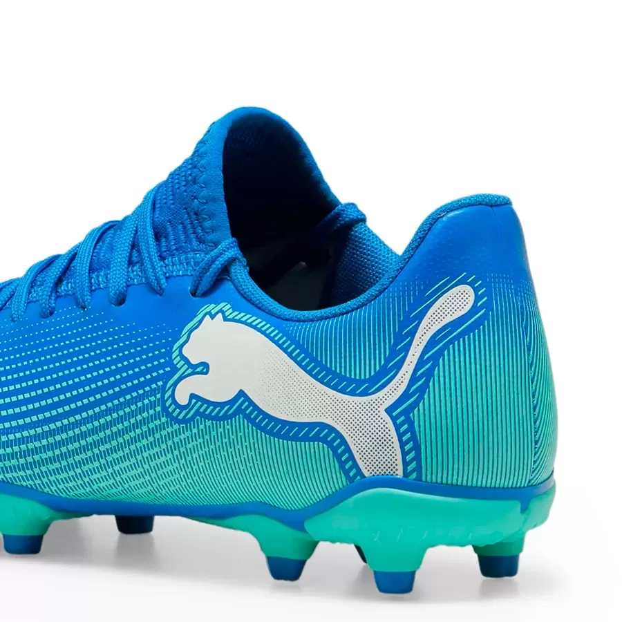 Imagen 4 de 6 de Botines Puma Future 7 Play Fg/Ag-AZUL/AQUA/BLANCO