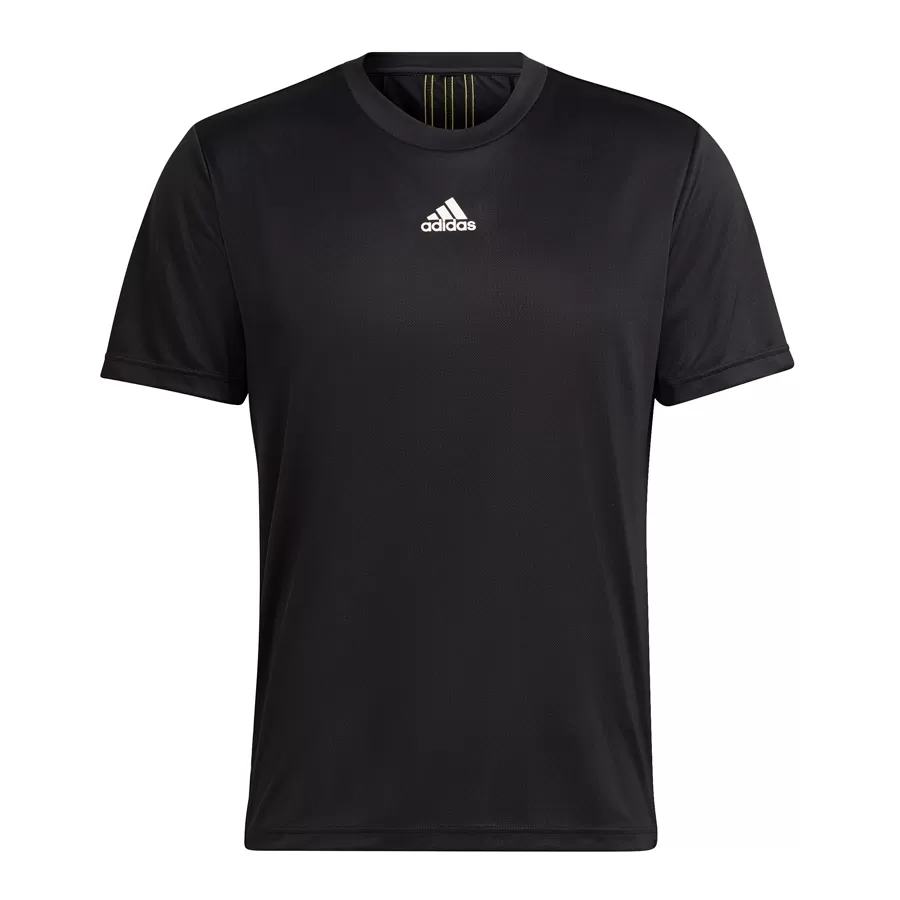 Imagen 0 de 3 de Remera adidas Hiit-NEGRO/AMARILLO