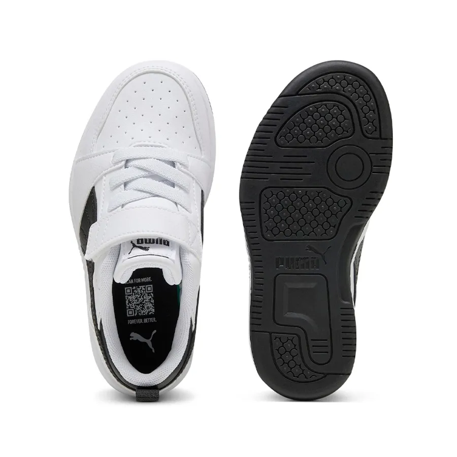 Imagen 5 de 6 de Zapatillas Puma Rebound V6 Low-BLANCO/NEGRO