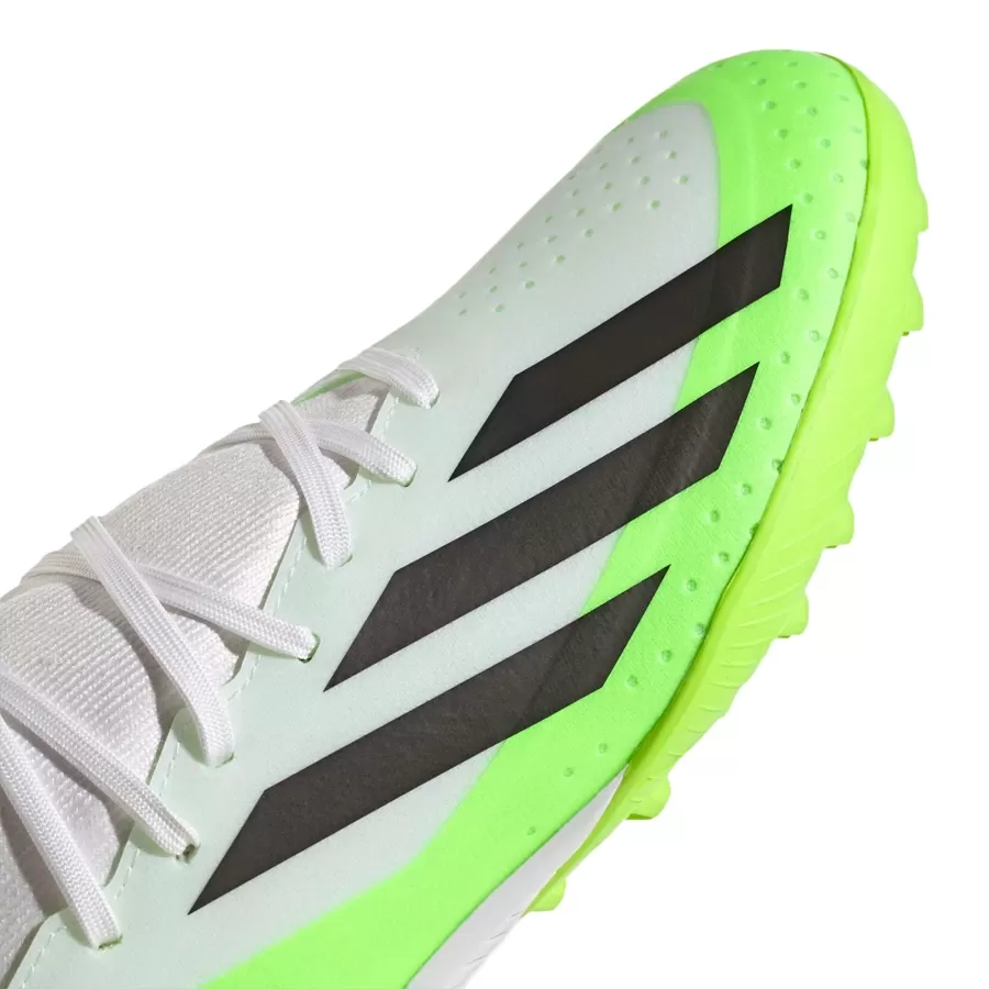 Botines adidas X Crazyfast 3 Tf BLANCO LIMA NEGRO Vaypol