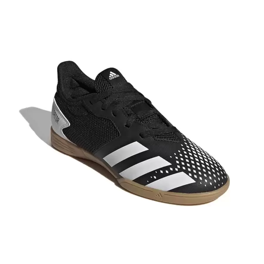 Imagen 1 de 6 de Botines adidas Predator 20.4 In Sala J-BLANCO/DORADO/NEGRO