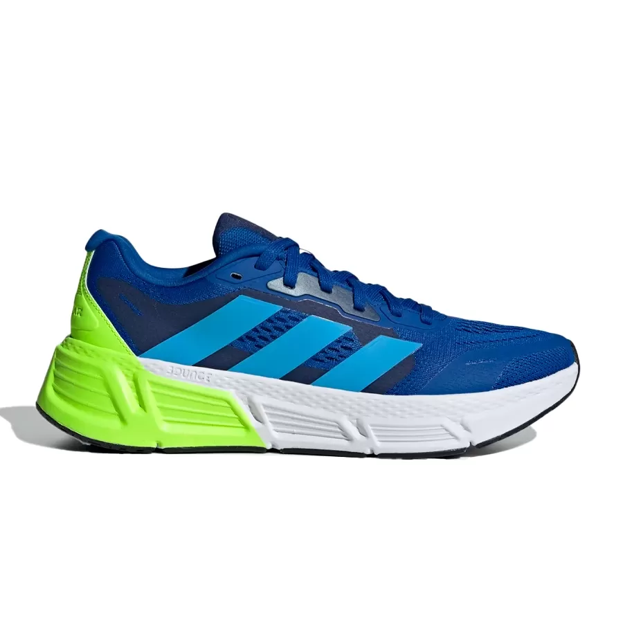 Imagen 0 de 7 de Zapatillas adidas Questar 2-AZUL/CELESTE/VERDE FLUOR