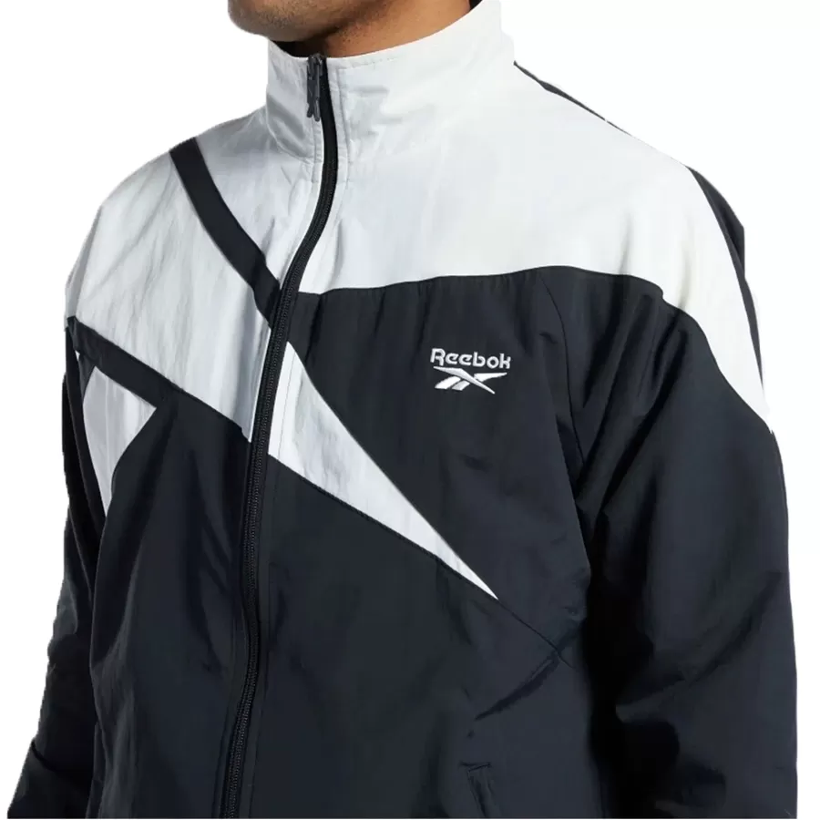 Imagen 3 de 5 de Campera Reebok Classic Vector-NEGRO/BLANCO