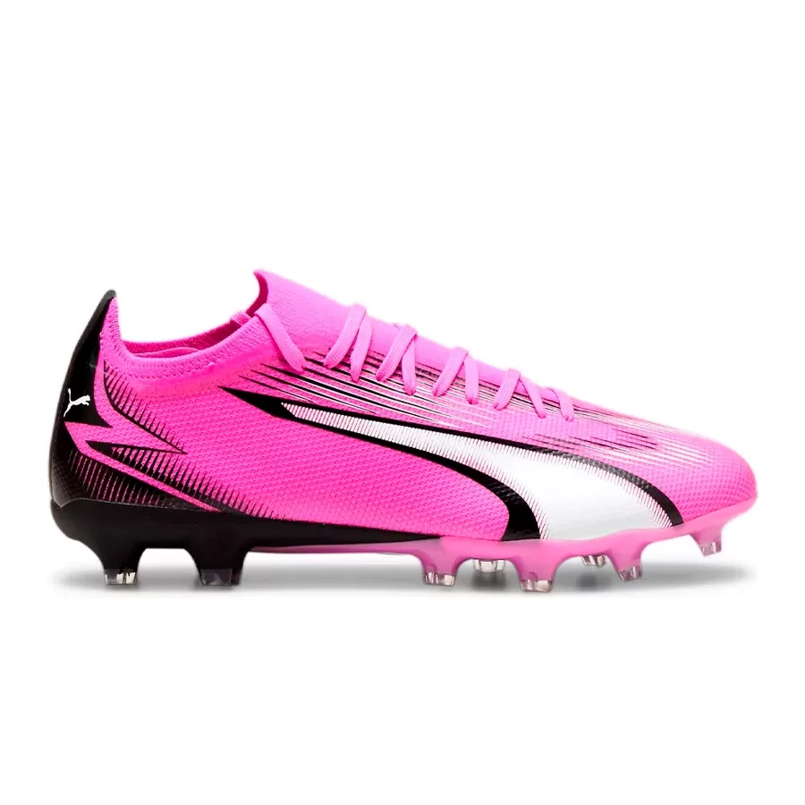 Imagen 0 de 6 de Botines Puma Ultra Match Fg Ag-FUCSIA/NEGRO