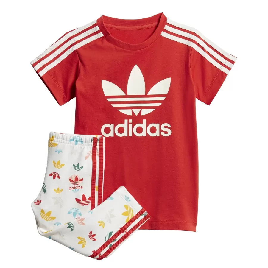 Imagen 0 de 8 de Conjunto adidas originals Dress-ROJO/BLANCO