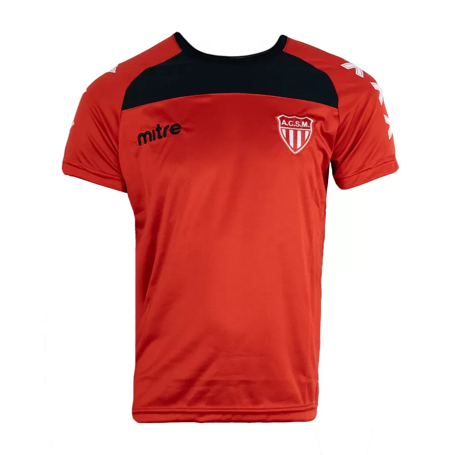 Imagen 0 de 3 de Remera Mitre Titan San Martín 23-ROJO/NEGRO