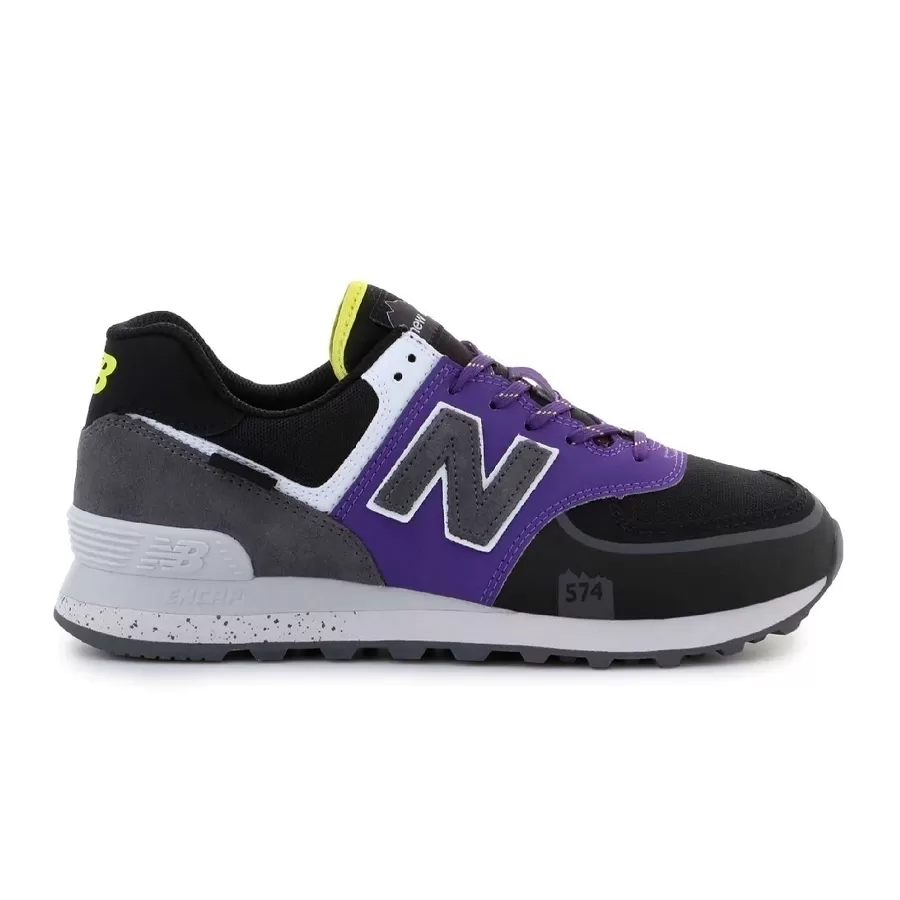 Imagen 0 de 5 de Zapatillas New Balance 574-NEGRO/VIOLETA/GRAFITO