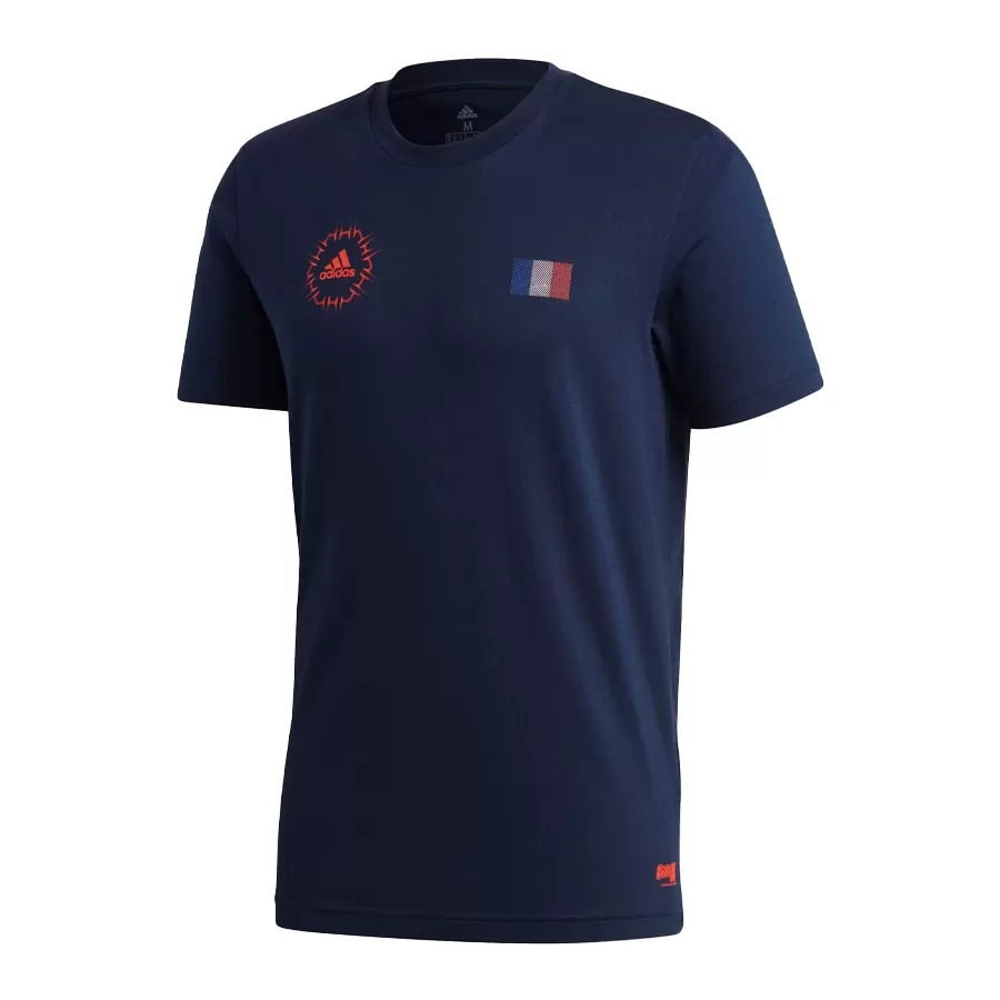 Imagen 0 de 2 de Camiseta adidas Super Campeones Francia-AZUL