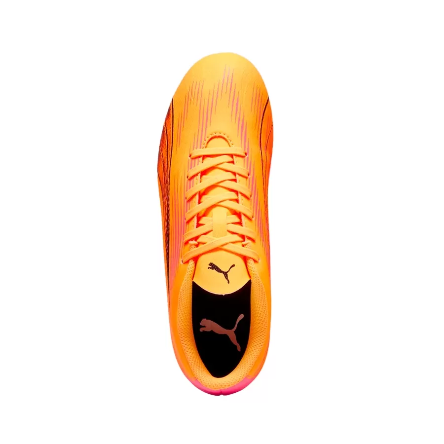 Imagen 2 de 4 de Botines Puma Ultra Play Fg Ag Jr-NARANJA FLUOR/NEGRO/ROSA