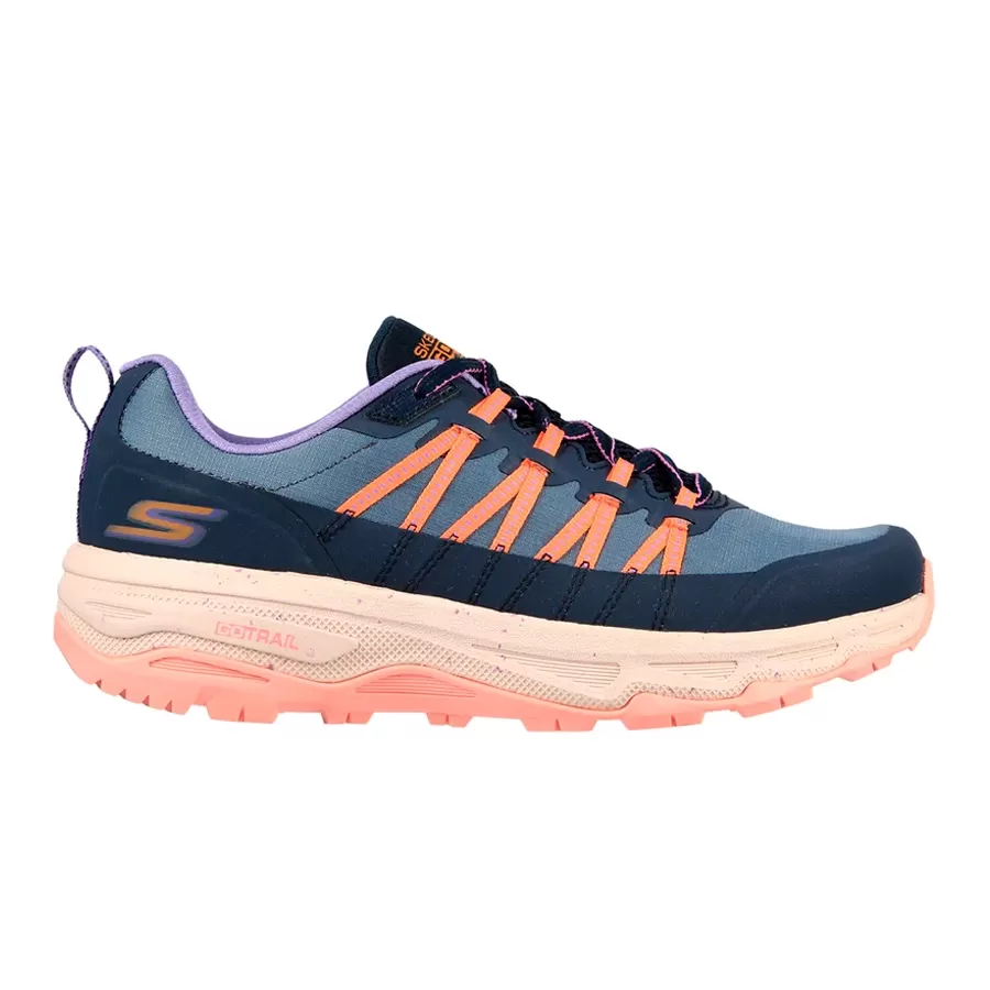 Zapatillas Skechers Go Run Trail MARINO PURPURA NARANJA FLUOR Vaypol