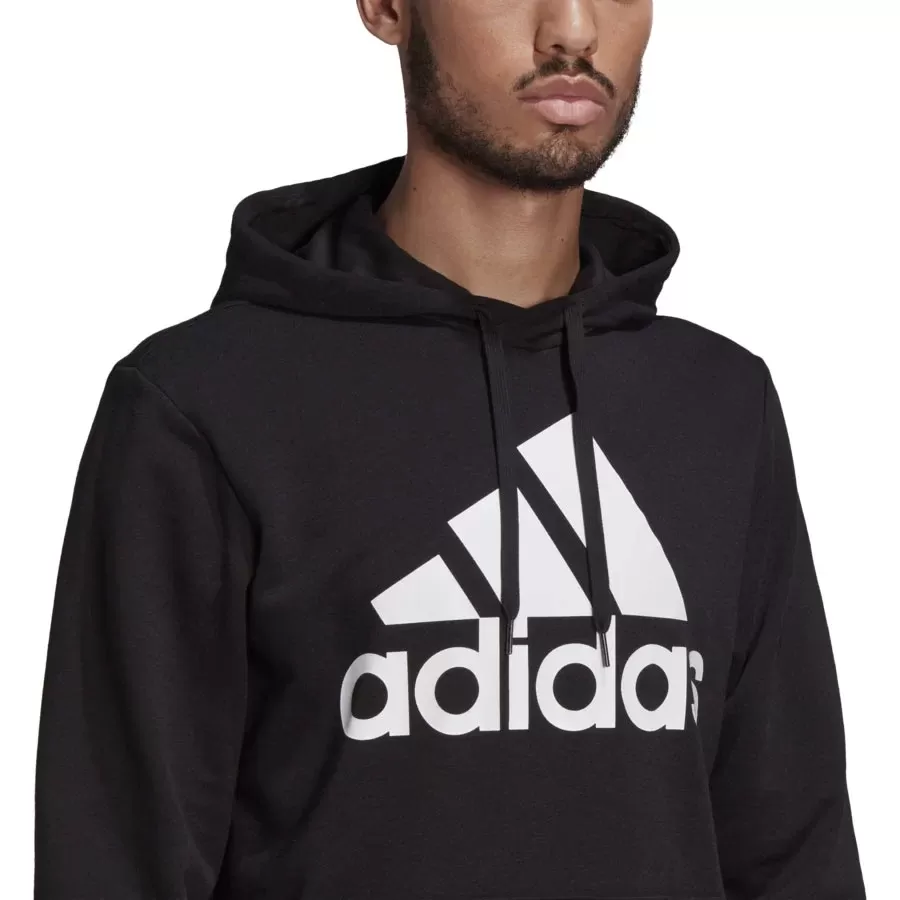 Imagen 3 de 6 de Buzo adidas Essential Logo Grande-NEGRO/BLANCO