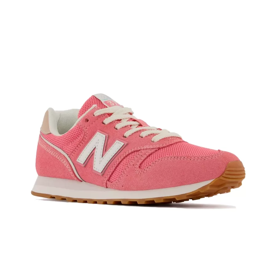 Imagen 3 de 5 de Zapatillas New Balance 373-ROSA/BLANCO/BEIGE