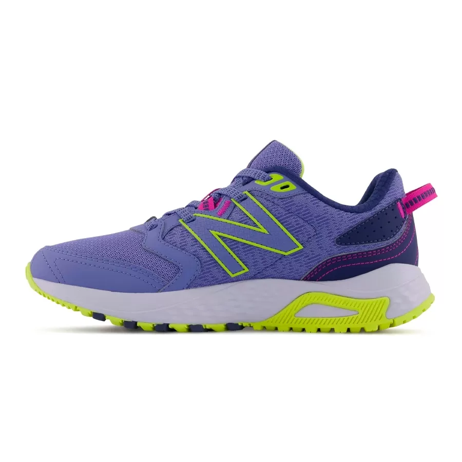 Zapatillas New Balance 410 v7 LILA LIMA FUCSIA RunningVa