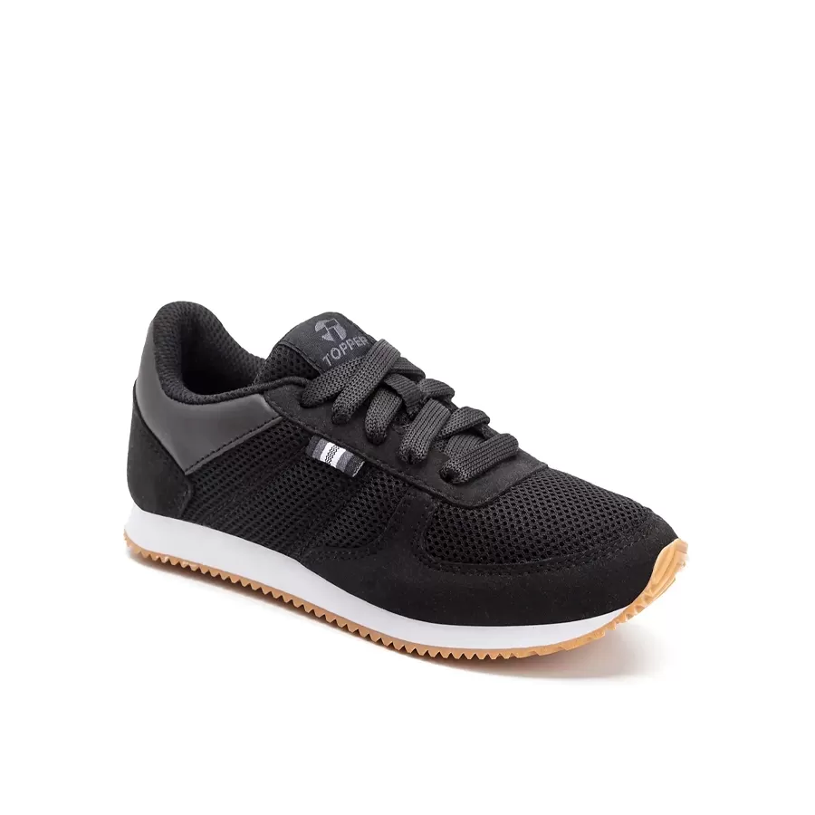 Imagen 1 de 5 de Zapatillas Topper T 350 Kids-NEGRO/GRAFITO