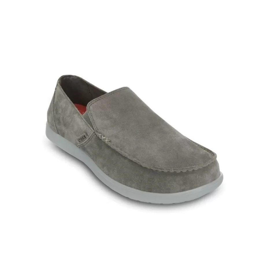 Imagen 0 de 3 de Zapatillas Crocs Santa Cruz Suede Charcoal Light Grey-GRIS