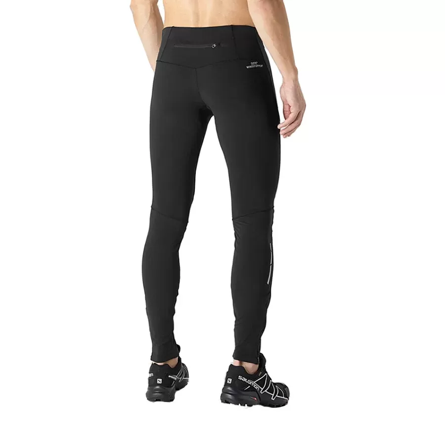 Imagen 1 de 2 de Calza Salomon Trail Runner Tight M-NEGRO