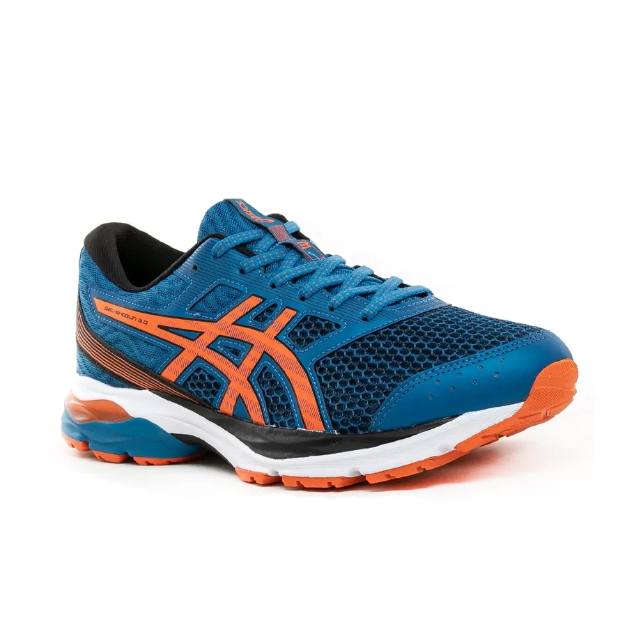 Imagen 1 de 5 de Zapatillas Asics Gel Shogun 3-AZUL/NARANJA