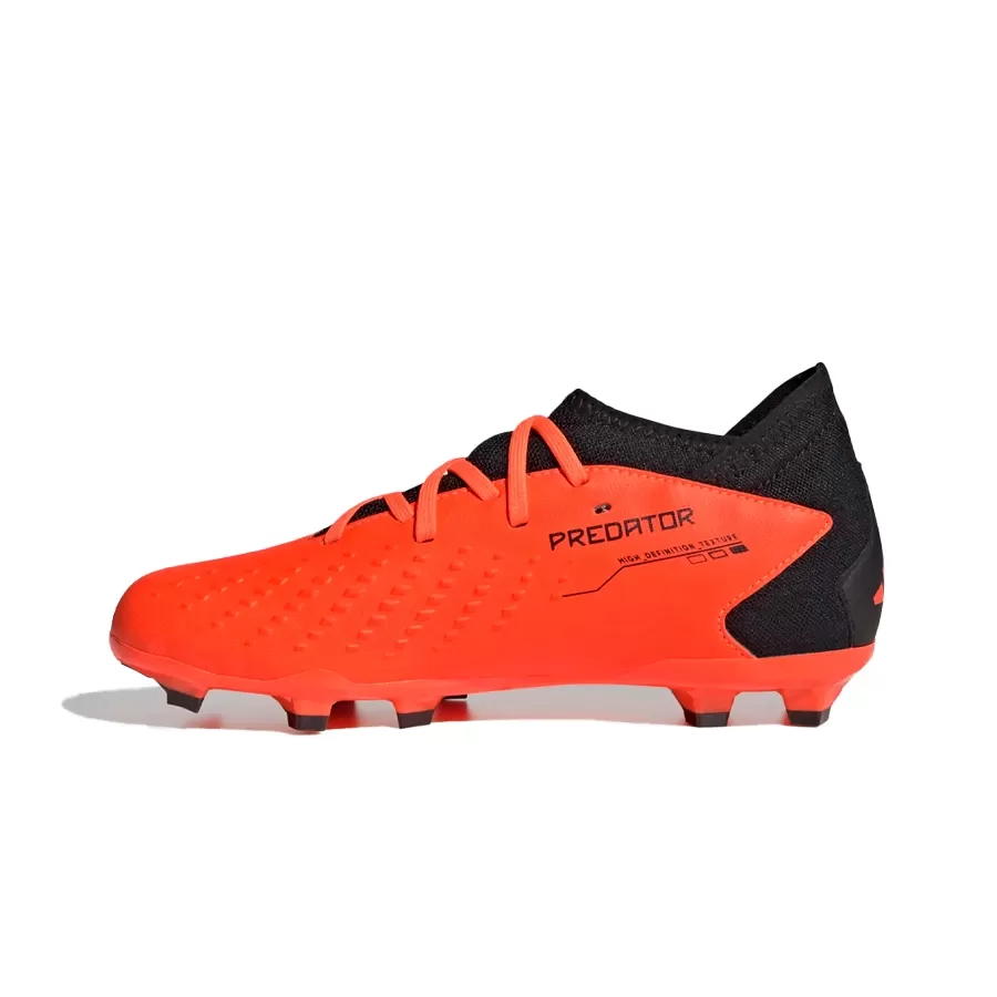 Imagen 1 de 8 de Botines adidas Predator Accuracy 3-NARANJA FLUOR/NEGRO