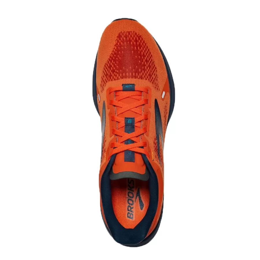 Imagen 2 de 4 de Zapatillas Brooks Launch 9-NARANJA/MARINO