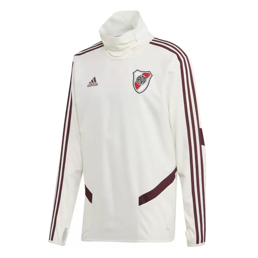 Buzo adidas Warm River Plate BLANCO BORDO Vaypol