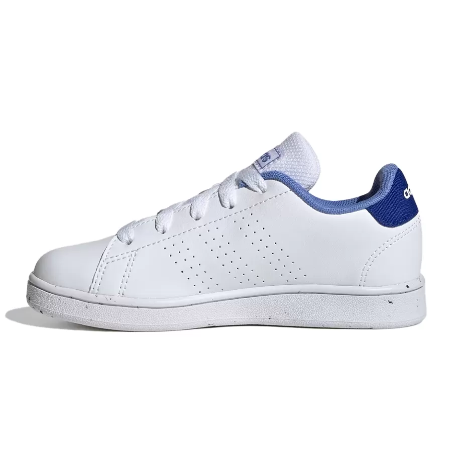 Adidas blancos con azul online