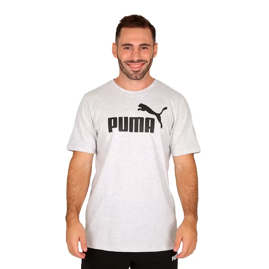 Imagen 0 de 2 de Remera Puma Ess Heather-BLANCO