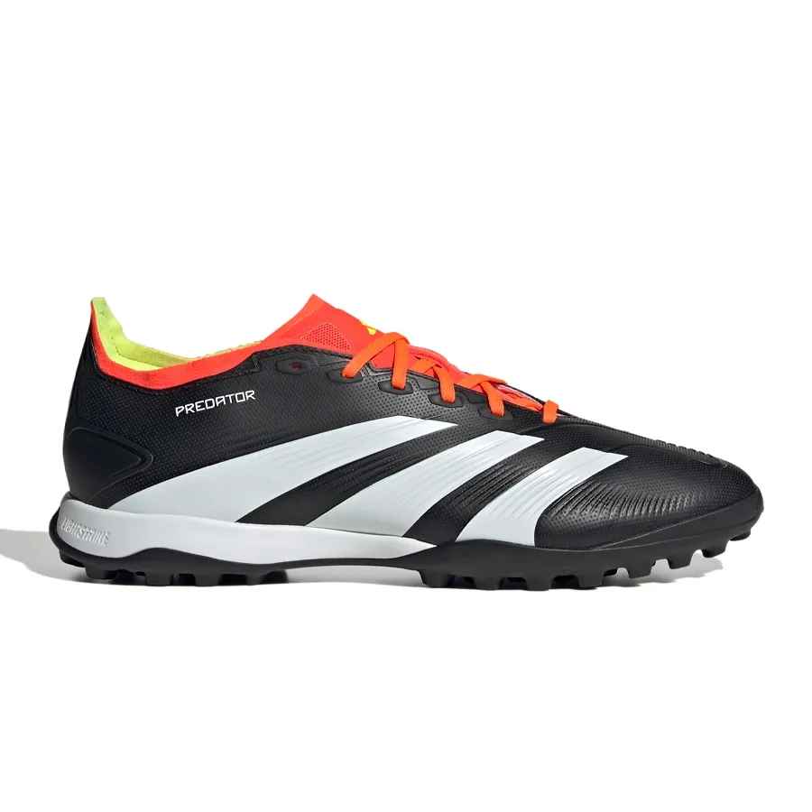 Botines adidas Predator League Tf NEGRO BLANCO NARANJA FLUOR Vaypol