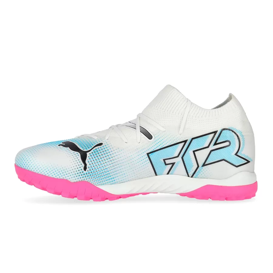 Imagen 1 de 6 de Botines Puma Future 7 Match Tt-BLANCO/CELESTE/ROSA