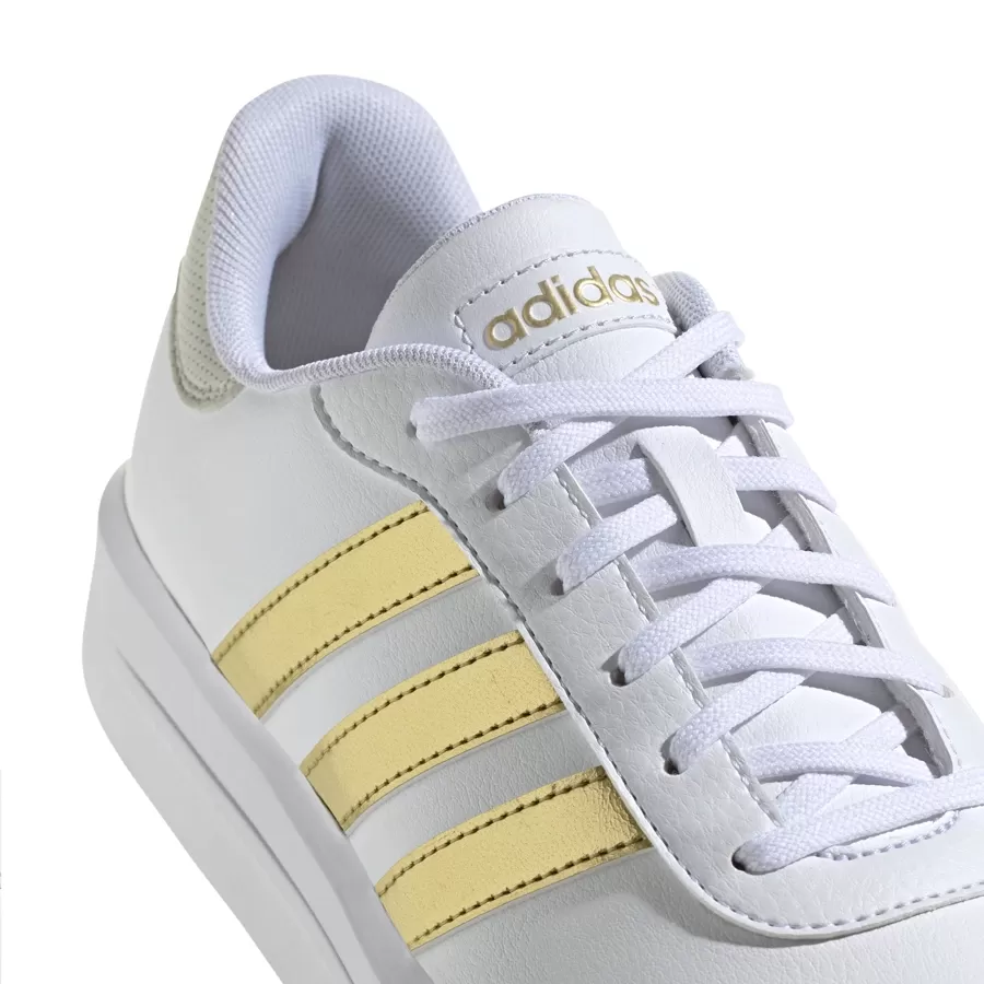 Imagen 6 de 7 de Zapatillas adidas Court Plataform-BLANCO/DORADO