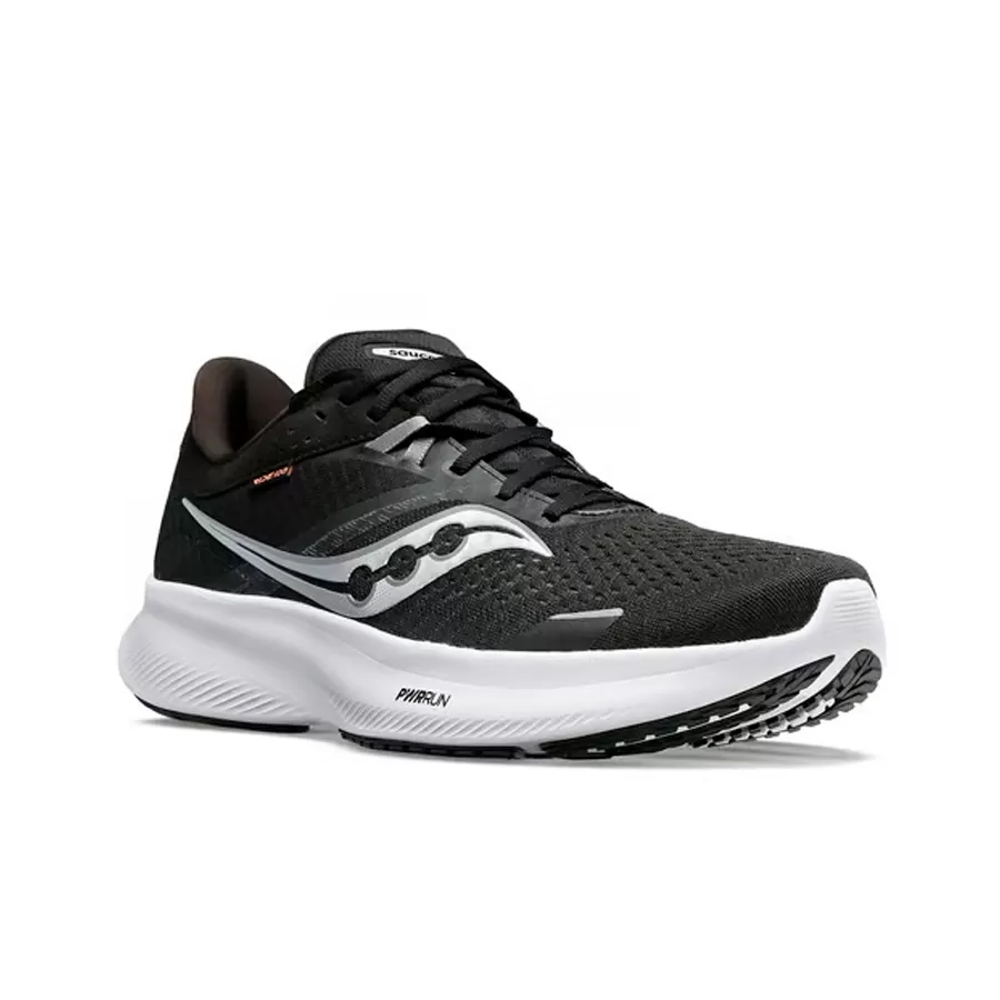 Zapatillas Saucony Ride 16 NEGRO PLATA Vaypol