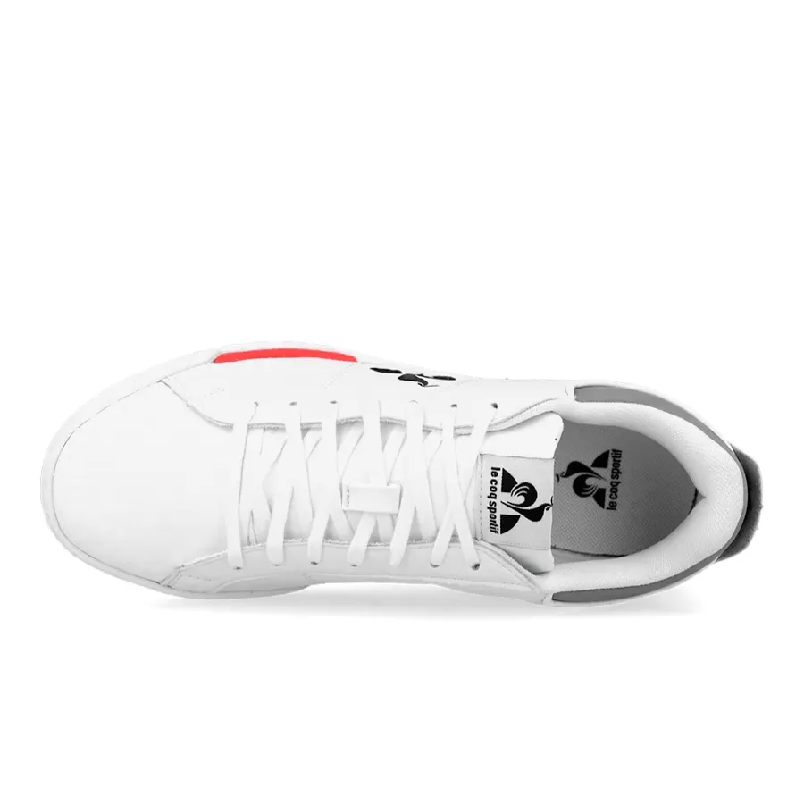 Imagen 2 de 5 de Zapatillas Le Coq Sportif Stadium Tricolore-BLANCO/GRIS/MARINO