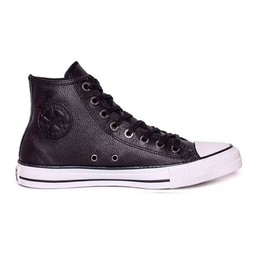 Imagen 0 de 5 de Zapatillas Converse Chuck Taylor All Star Leather Hi-NEGRO