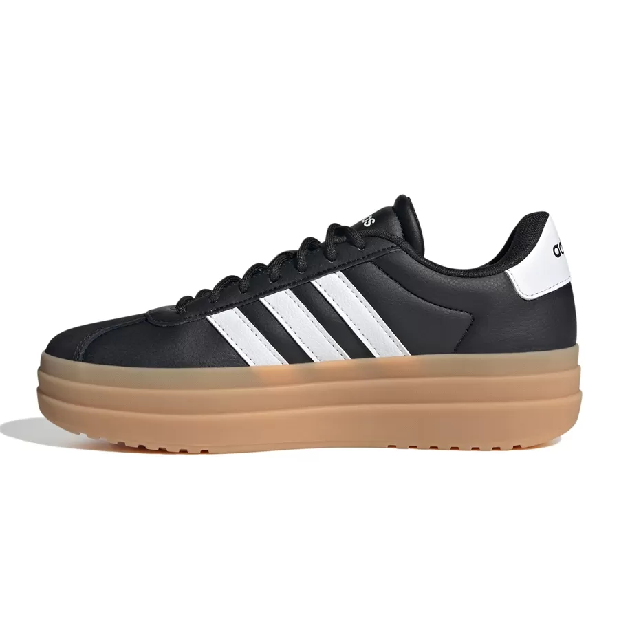 Imagen 3 de 8 de Zapatillas adidas Vl Court Bold-NEGRO/BLANCO/CARAMELO