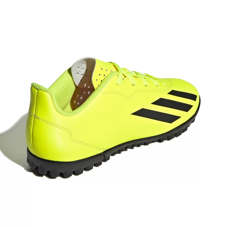 Imagen 1 de 7 de Botines adidas X Crazyfast Club-AMARILLO FLUOR/NEGRO