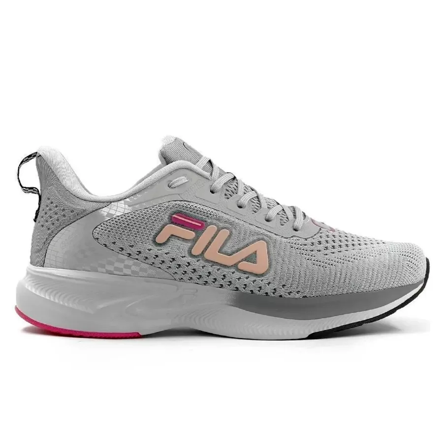 Imagen 0 de 4 de Zapatillas Fila Racer One Mujer-GRIS/CORAL