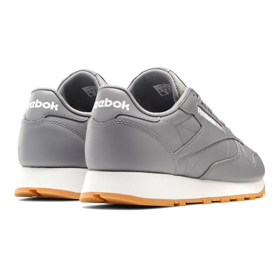 Zapatillas Reebok Classic Leather GRIS BLANCO Vaypol